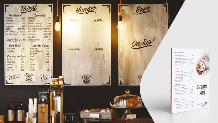 Free restaurant menu templates | Lightspeed Restaurant POS