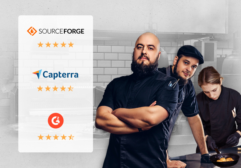 Sourceforge, Capterra, and G2 give the Lightspeed Restaurant POS System high ratings